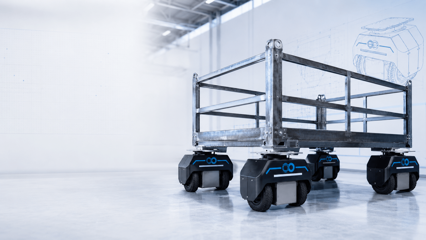 Structure industrielle existante équipée d’un réseau de Nodes FreeMoov