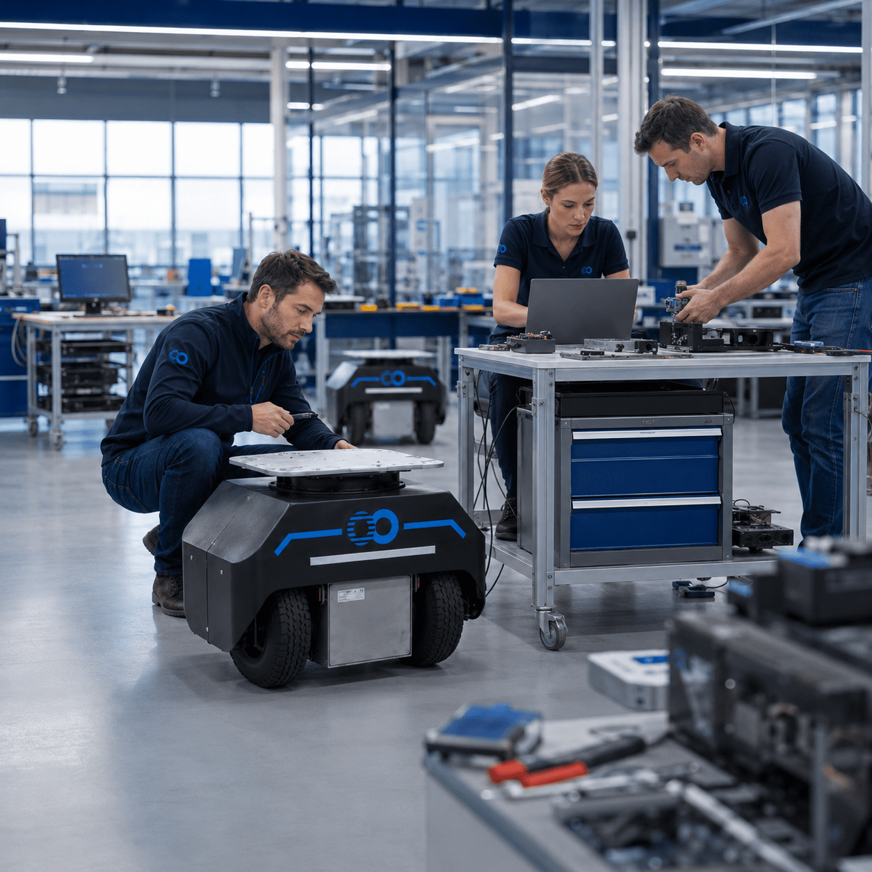 Développement et validation d’une solution robotique en atelier